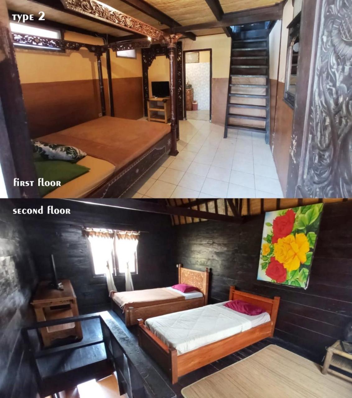 Bale Sasak Bungalow Quần đảo Gili Ngoại thất bức ảnh